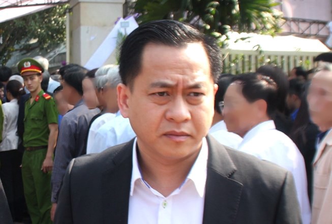 Ông Phan Văn Anh Vũ, còn gọi là Vũ "nhôm", đã xuống sân bay Nội Bài