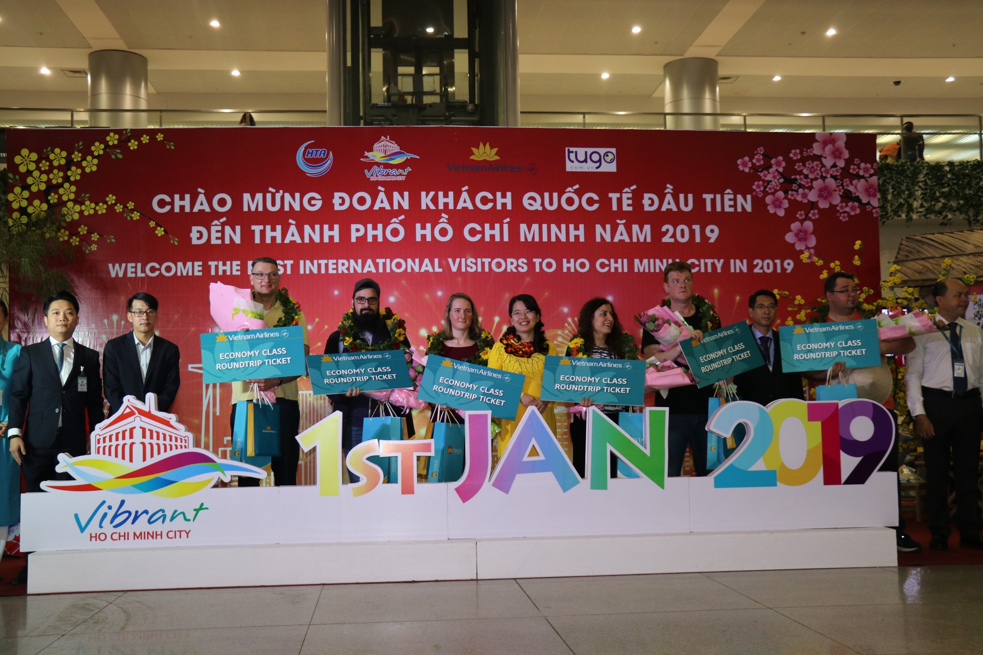Du khách Đức xông đất TP HCM năm 2019