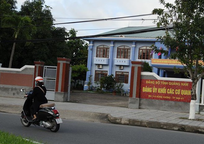 Quảng Nam: Kỷ luật phó bí thư Đảng ủy khối các cơ quan