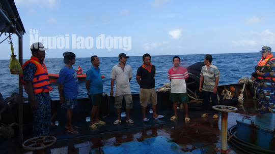 Đầu năm, Vùng Cảnh sát biển 4 tiếp tục lập công