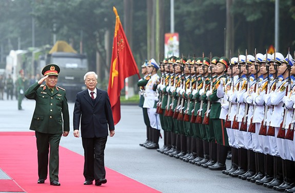 Tổng Bí thư, Chủ tịch nước chỉ đạo Hội nghị quân chính toàn quân