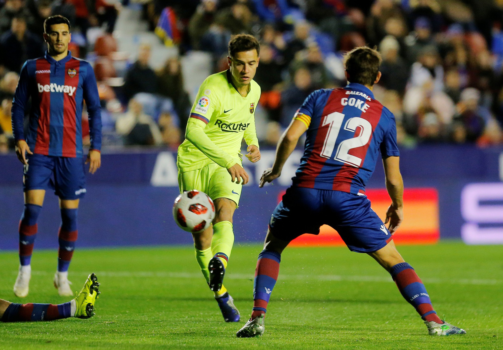 Clip: Barcelona thua sốc trước Levante ở Copa Del Rey