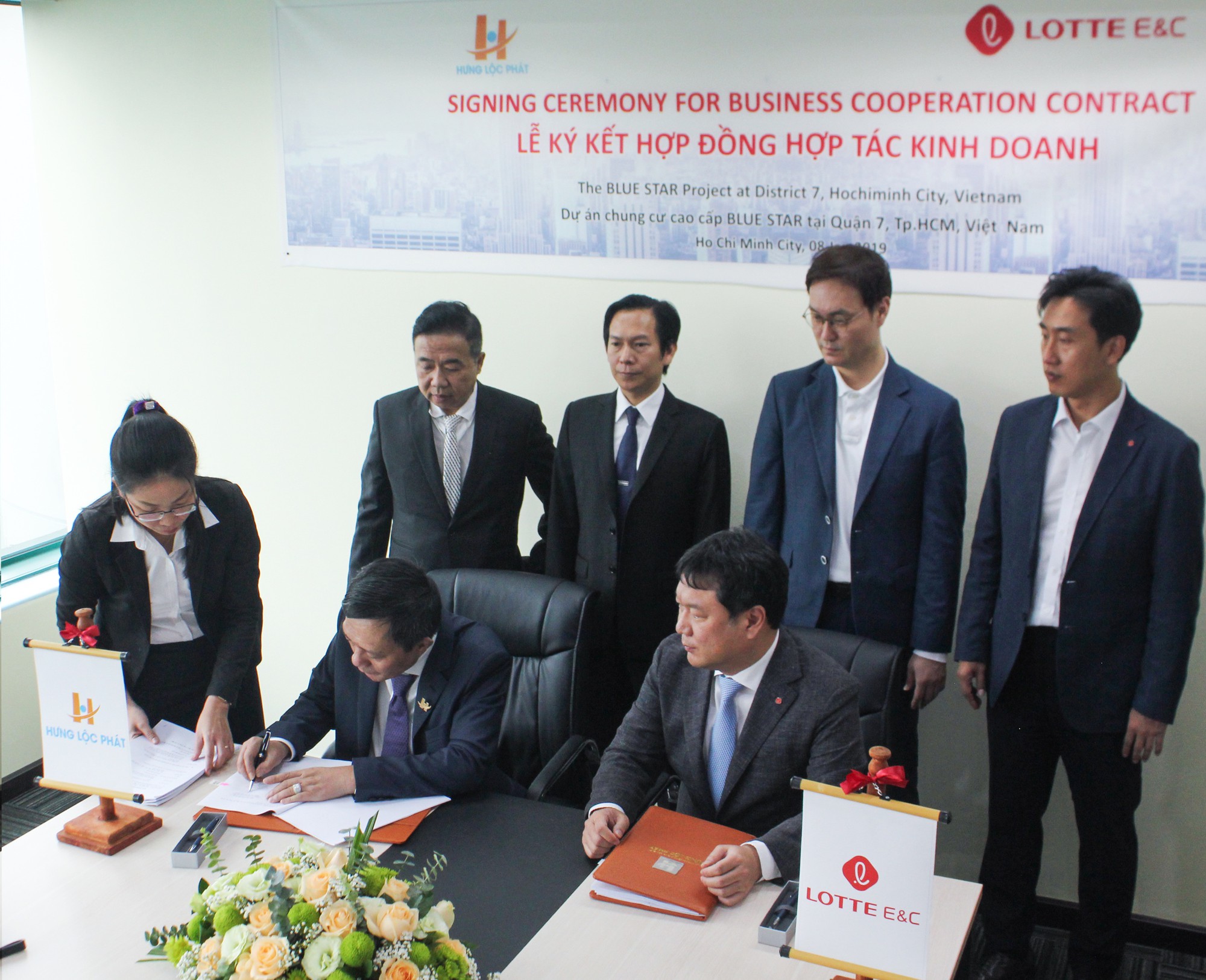 Tập đoàn Lotte đầu tư vào Hưng Lộc Phát Corporation