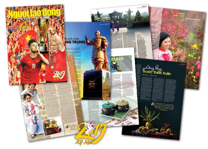 Giai phẩm Người Lao Động Xuân Kỷ Hợi 2019: Món quà yêu thương