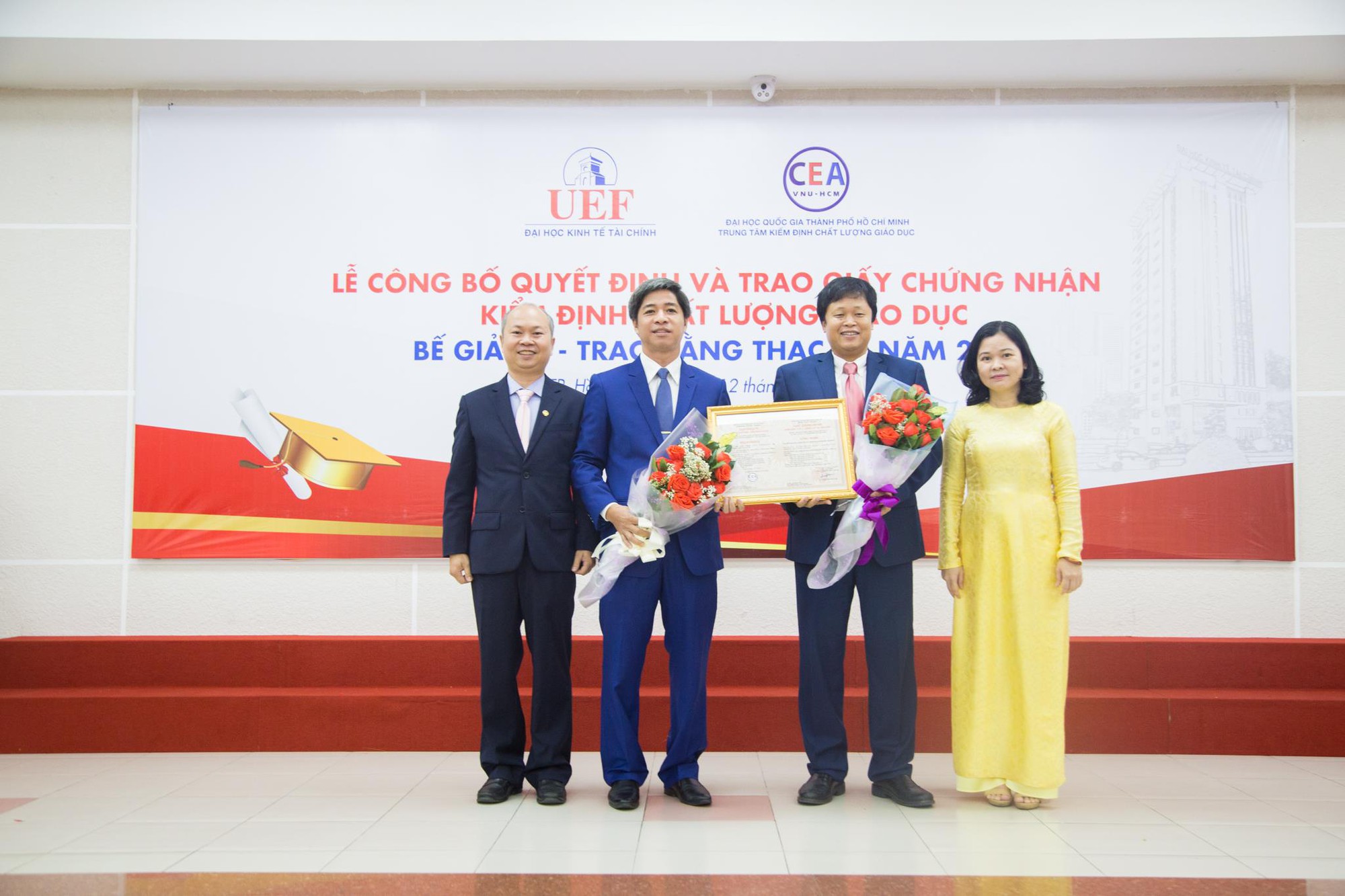 UEF đạt kiểm định chất lượng theo bộ tiêu chuẩn mới