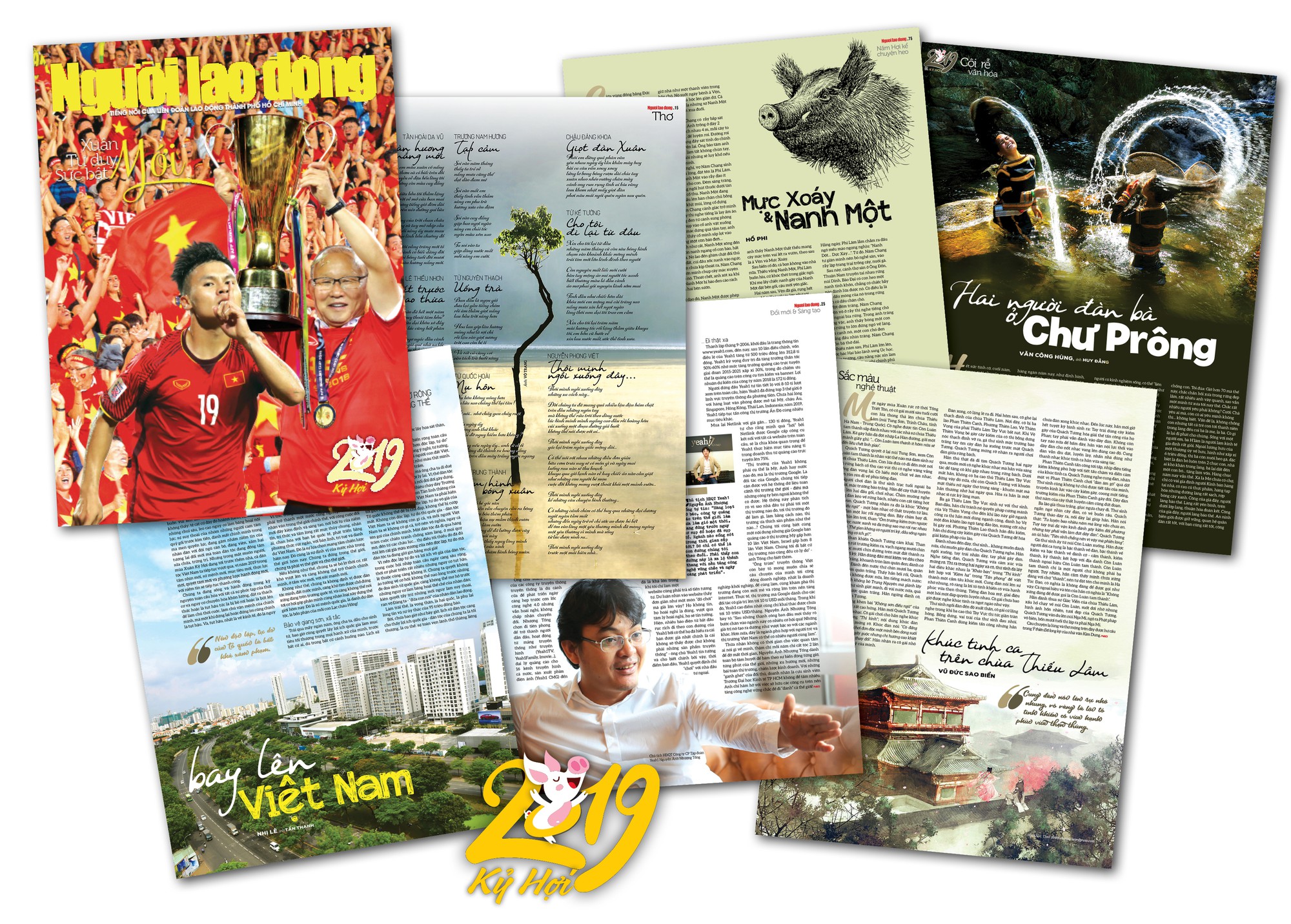 Ngày 15-1, phát hành Báo Người Lao Ðộng Xuân Kỷ Hợi 2019 trên toàn quốc