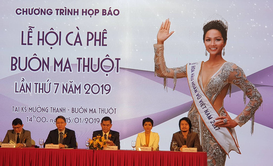Hoa hậu H’Hen Niê làm đại sứ truyền thông của Lễ hội Cà phê Buôn Ma Thuột