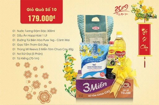 Giỏ qu&agrave; Tết Satra 2019: Tấm ch&acirc;n t&igrave;nh của người tặng! - Ảnh 1.