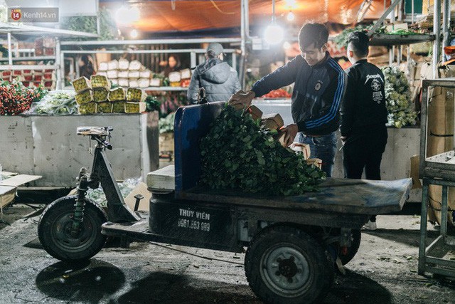 Chợ hoa Quảng An sáng đèn, lung linh những ngày giáp Tết - Ảnh 14.