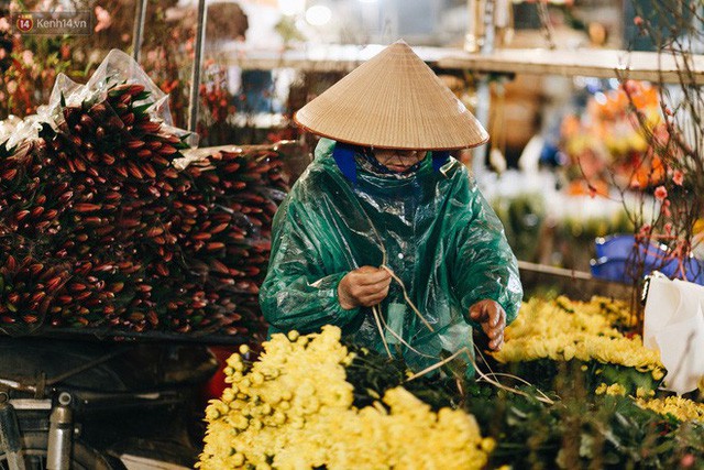 Chợ hoa Quảng An sáng đèn, lung linh những ngày giáp Tết - Ảnh 9.