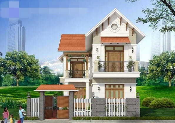 10 mẫu biệt thự 2 tầng 70m2 đơn giản mà hiện đại - Ảnh 4.