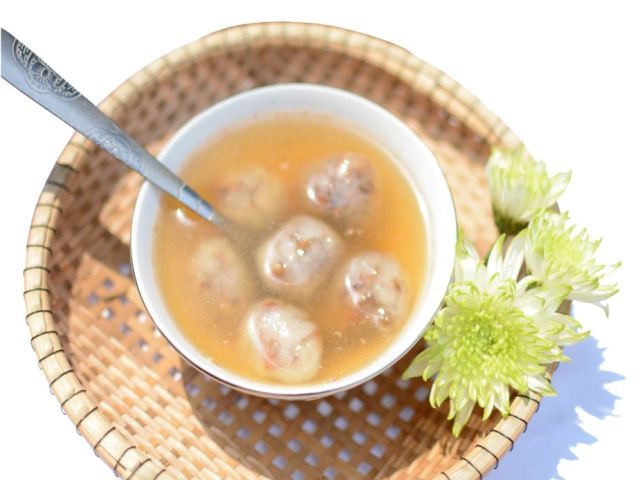 Chè bột lọc nhân heo quay - đặc sản Huế độc lạ - Ảnh 7.