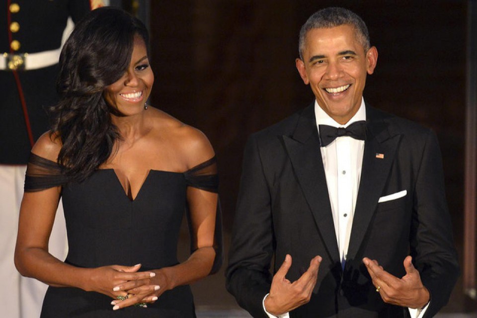 Vợ chồng Barack Obama được ngưỡng mộ nhất 2018