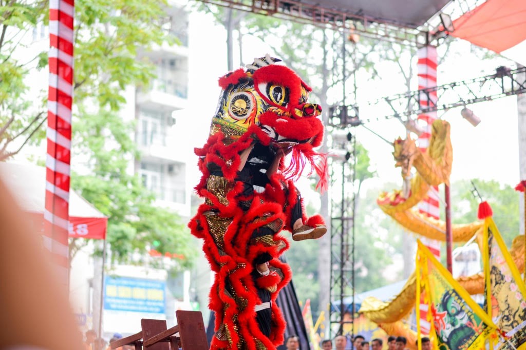 Những phần thi ấn tượng tại Li&ecirc;n hoan L&acirc;n Sư Rồng TP HCM 2018 - Ảnh 5.