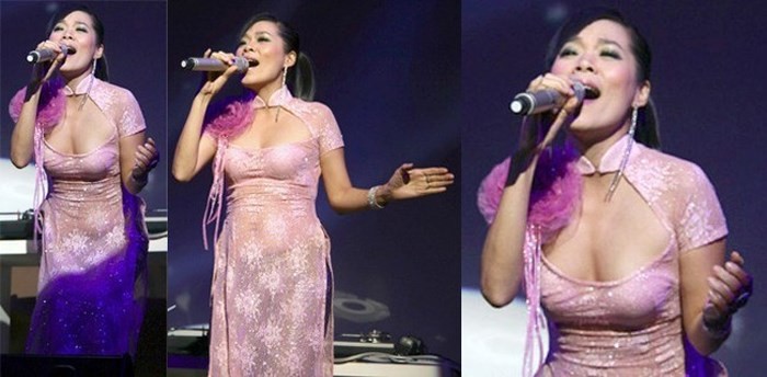 Thảm họa thời trang khi mỹ nh&acirc;n Việt diện &aacute;o d&agrave;i phản cảm - Ảnh 10.