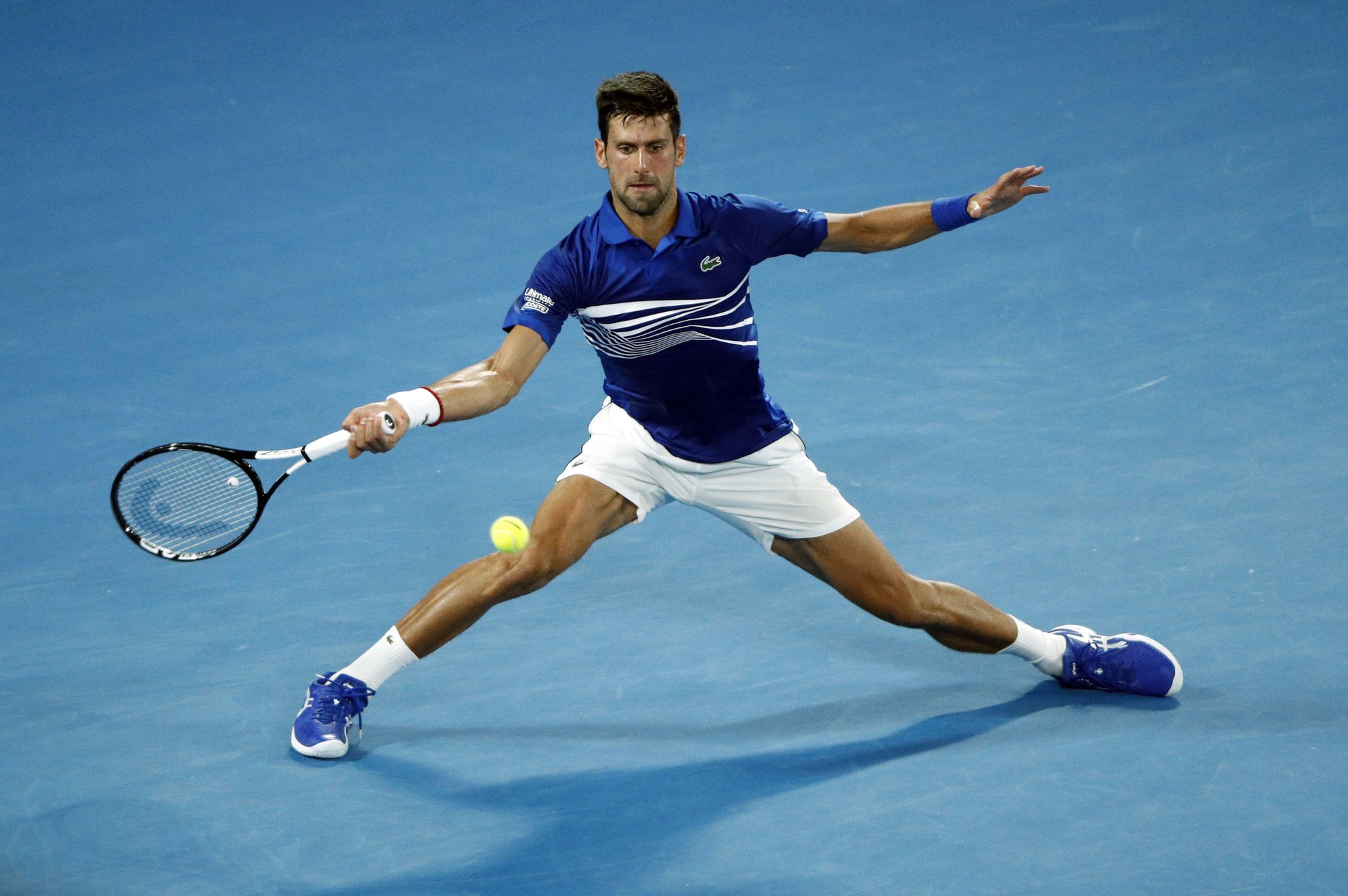 Djokovic thẳng tiến vào tứ kết đấu Nishikori