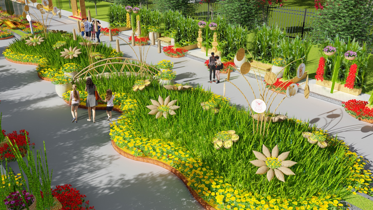 28-1 khai mạc Hội Hoa Xuân Hiệp Phước Tết Kỷ Hợi 2019