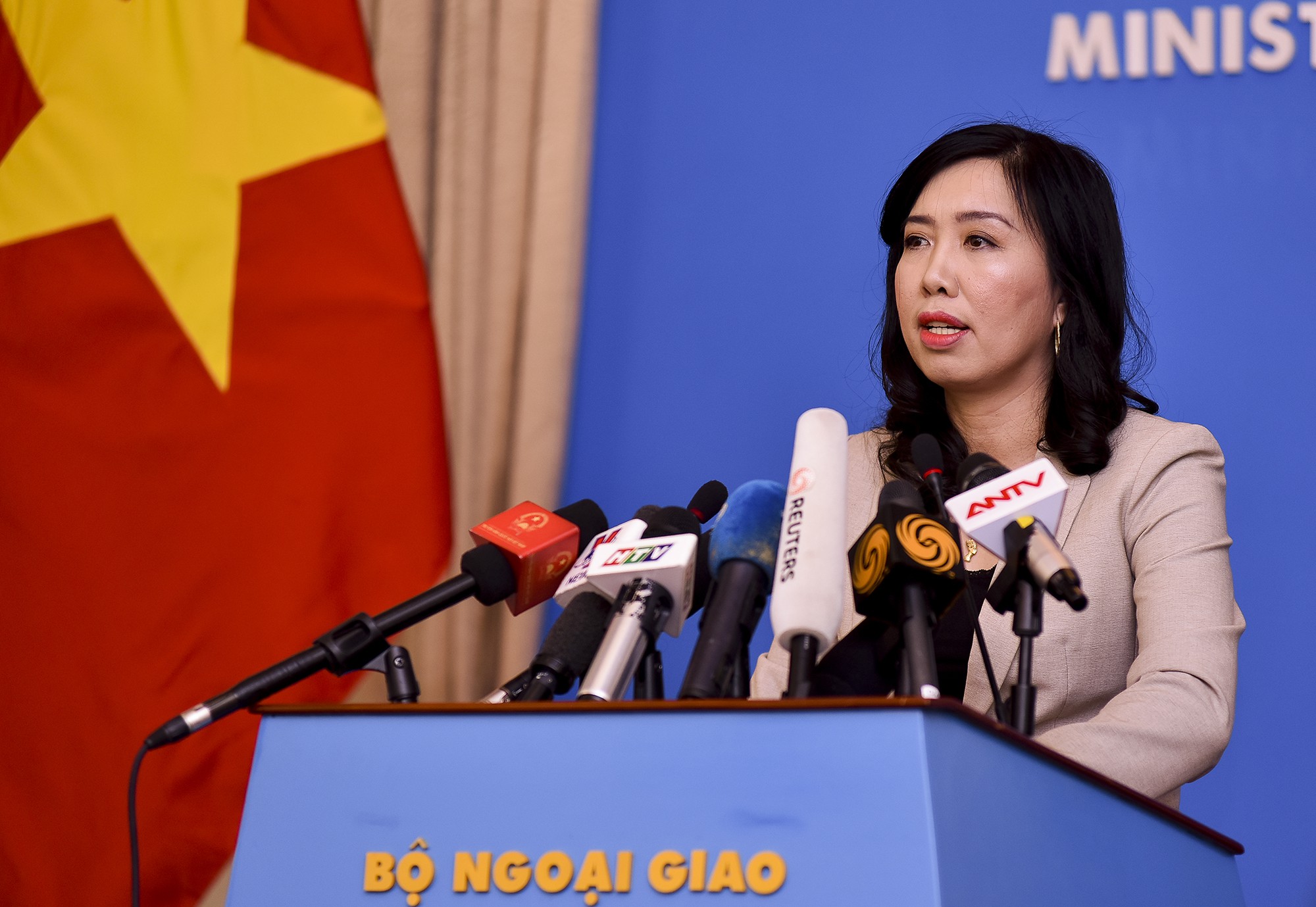 Người phát ngôn trả lời câu hỏi về khả năng tổ chức thượng đỉnh Mỹ - Triều - Ảnh 1.