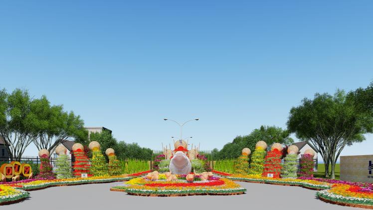 28-1 khai mạc Hội Hoa Xu&acirc;n Hiệp Phước Tết Kỷ Hợi 2019 - Ảnh 1.