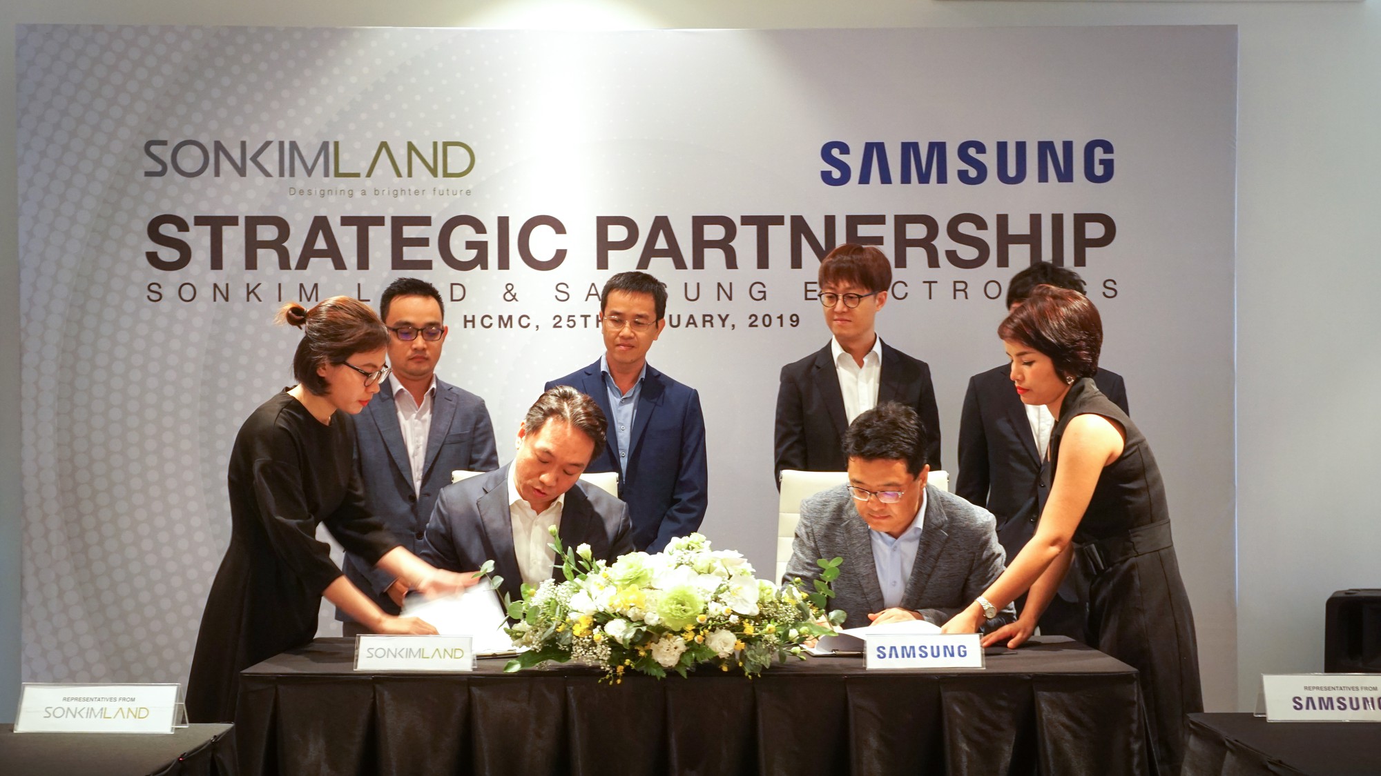 SonKim Land v&agrave; Samsung Electronics k&yacute; kết hợp t&aacute;c chiến lược - Ảnh 1.
