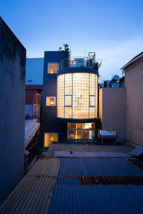 Nh&agrave; trong ng&otilde; chỉ 35m2 vẫn thiết kế đẹp như mơ - Ảnh 1.