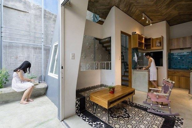 Nh&agrave; trong ng&otilde; chỉ 35m2 vẫn thiết kế đẹp như mơ - Ảnh 8.