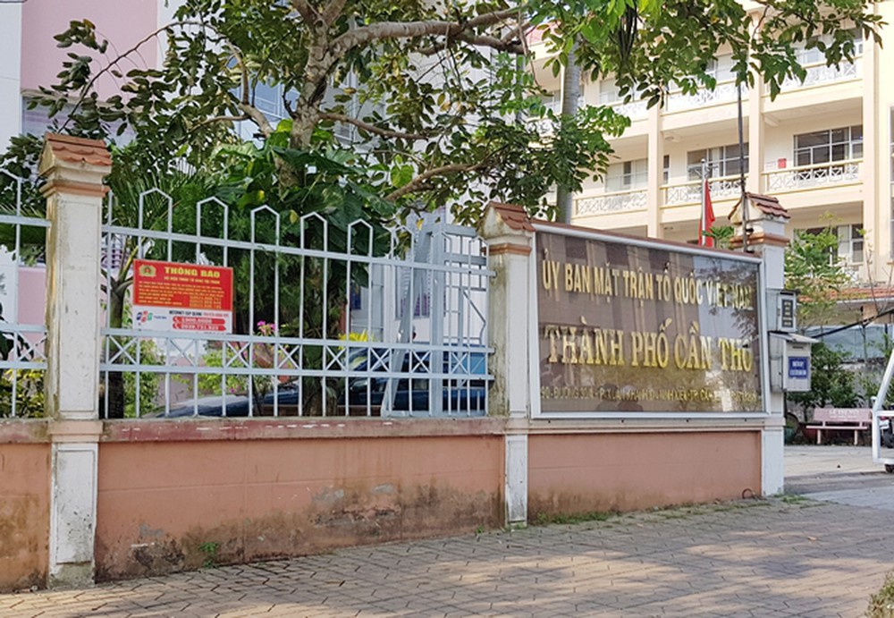 Kỷ luật cảnh cáo chủ tịch Ủy ban MTTQ  Việt Nam TP Cần Thơ