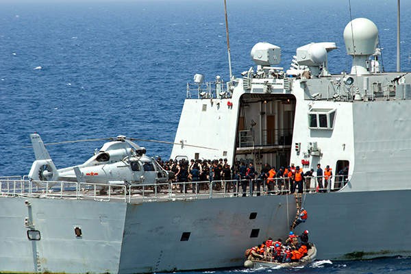 Trung Quốc đóng tàu chiến tiên tiến nhất cho Pakistan - Ảnh 1.