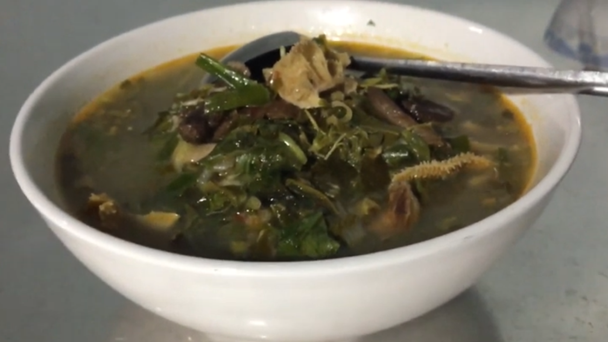Hấp dẫn món gié bò Bình Định
