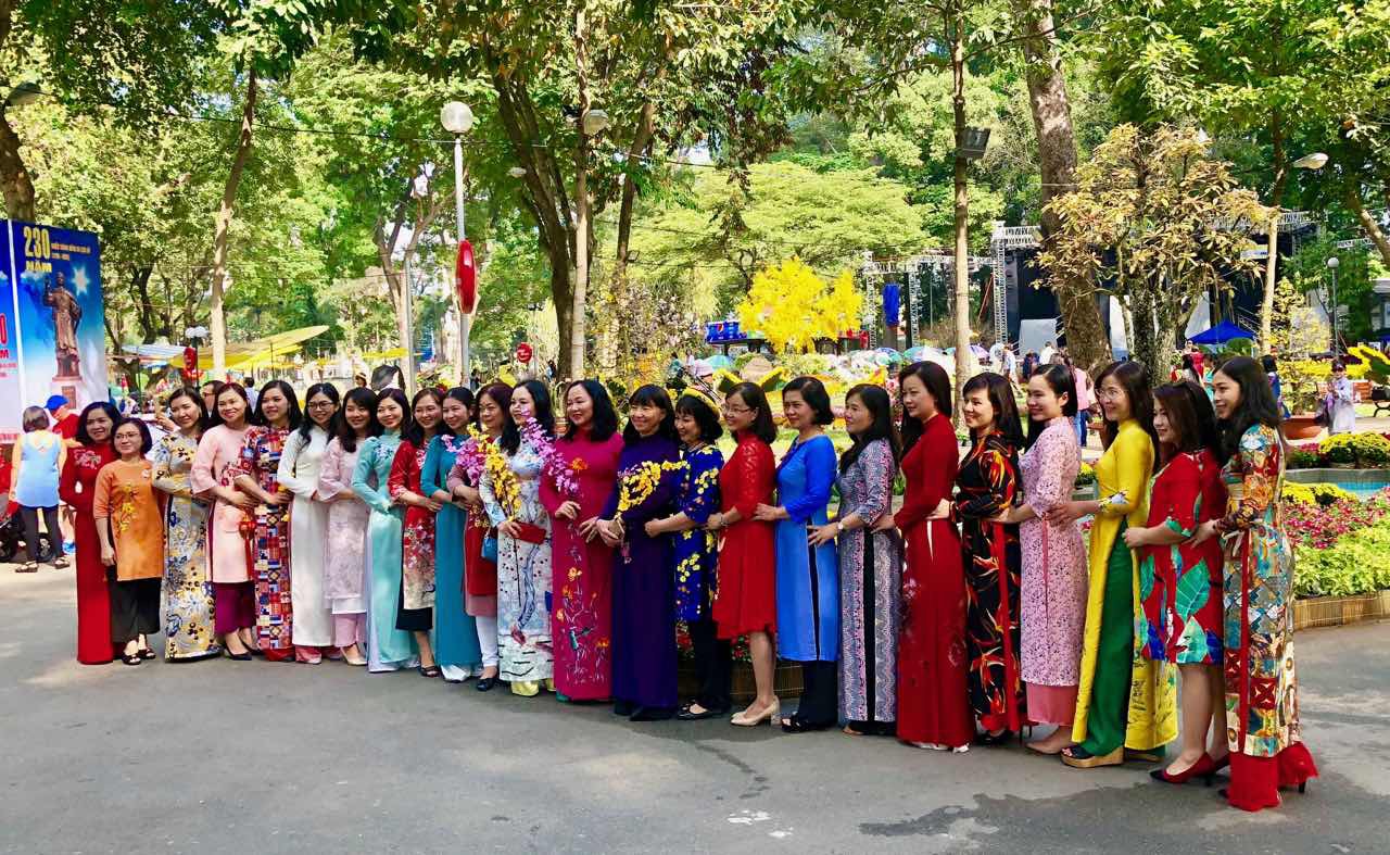 Mai l&agrave; điểm nhấn của Hội Hoa Xu&acirc;n Tao Đ&agrave;n - Ảnh 1.