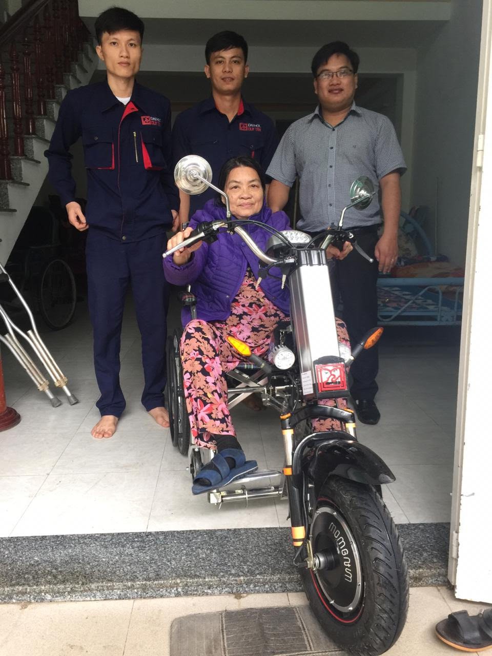 ĐH Duy T&acirc;n chế tạo xe lăn điện cho người khuyết tật Đ&agrave; Nẵng - Ảnh 5.