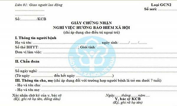 Hướng dẫn đăng ký cấp giấy chứng nhận nghỉ việc hưởng BHXH