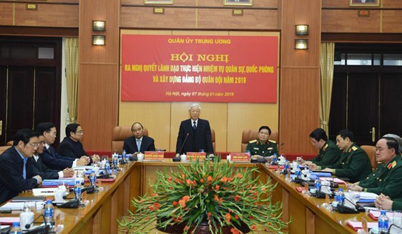 Tổng Bí thư, Chủ tịch nước chủ trì hội nghị Quân ủy Trung ương