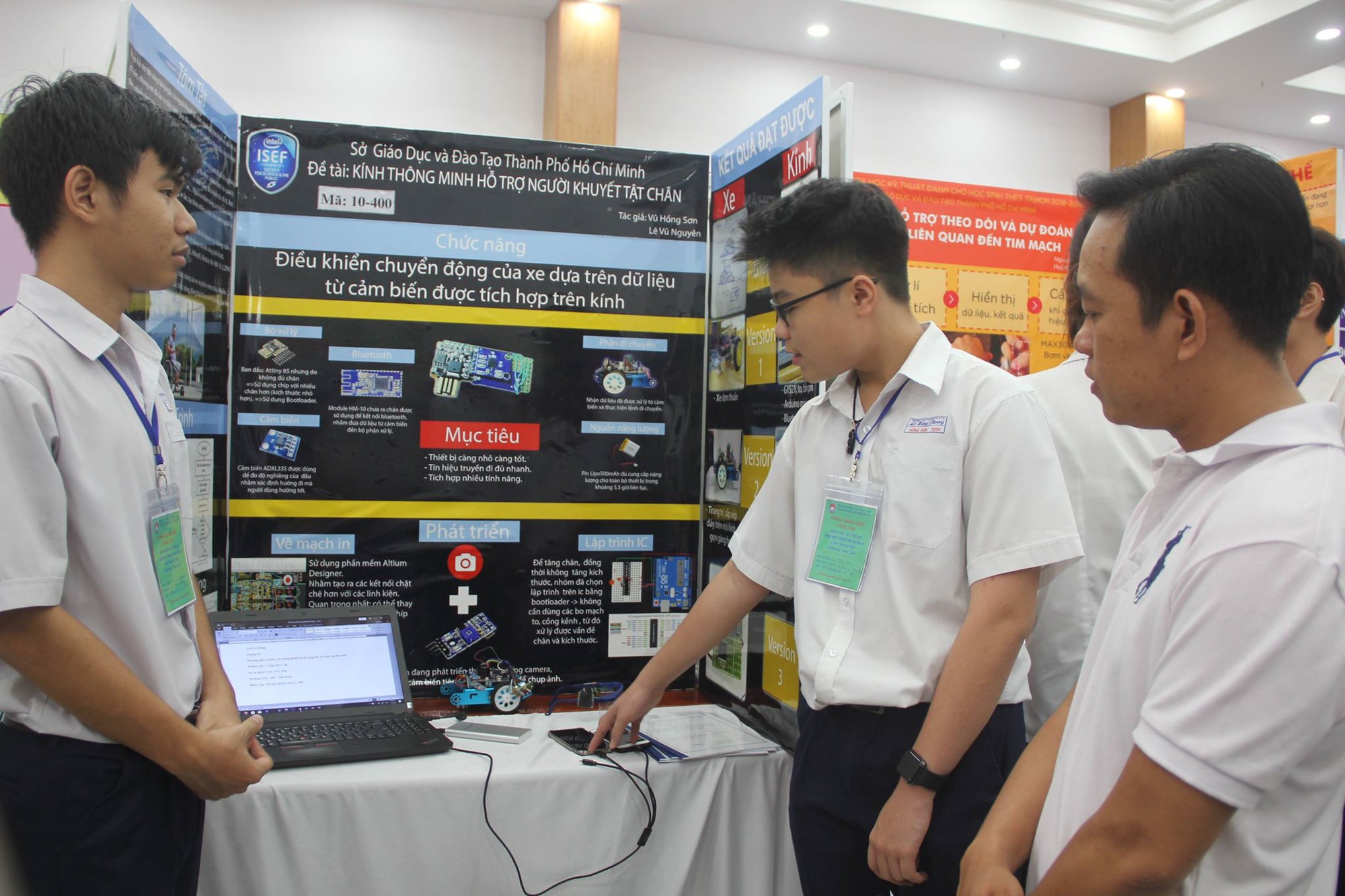 Ứng phó với hành vi bạo lực vào chung kết cuộc thi khoa học kỹ thuật