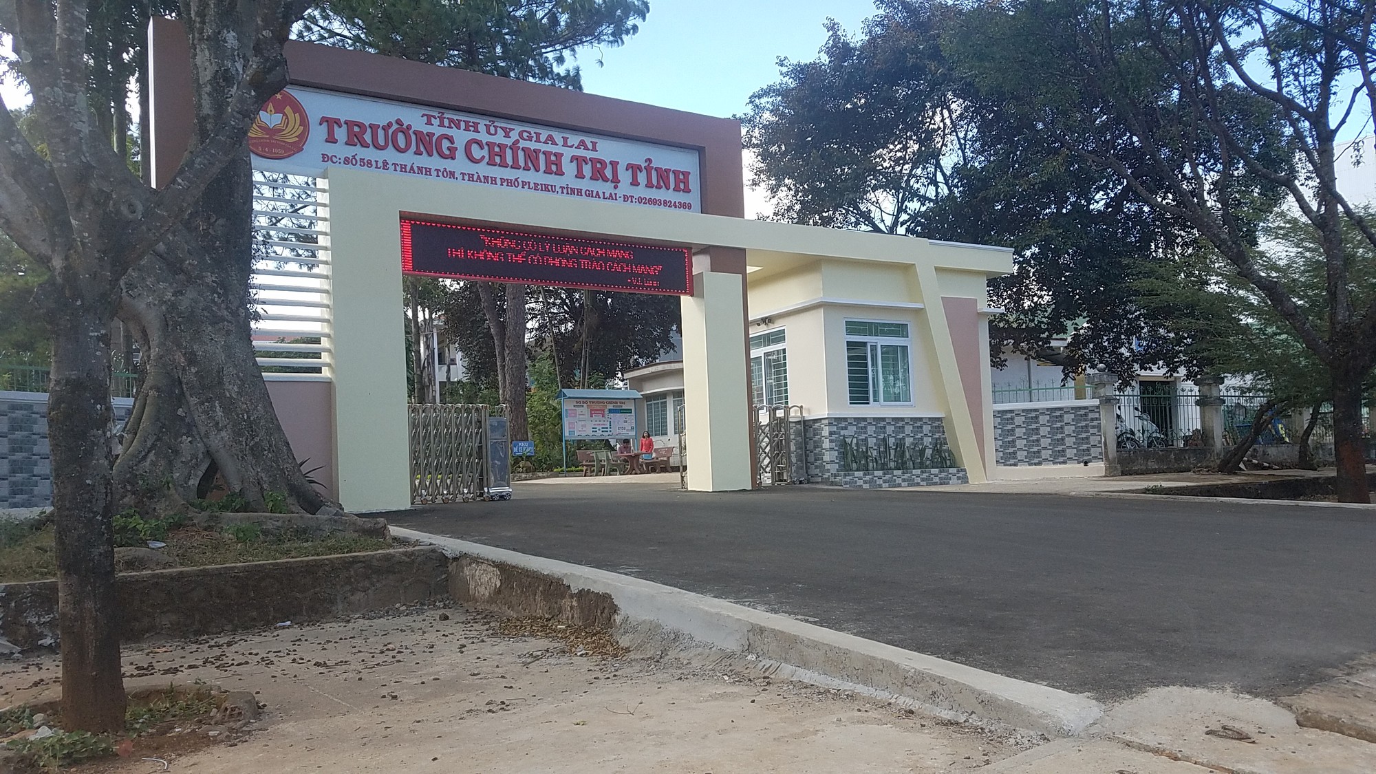 Trường Chính trị Gia Lai bị trộm nửa tỉ đồng