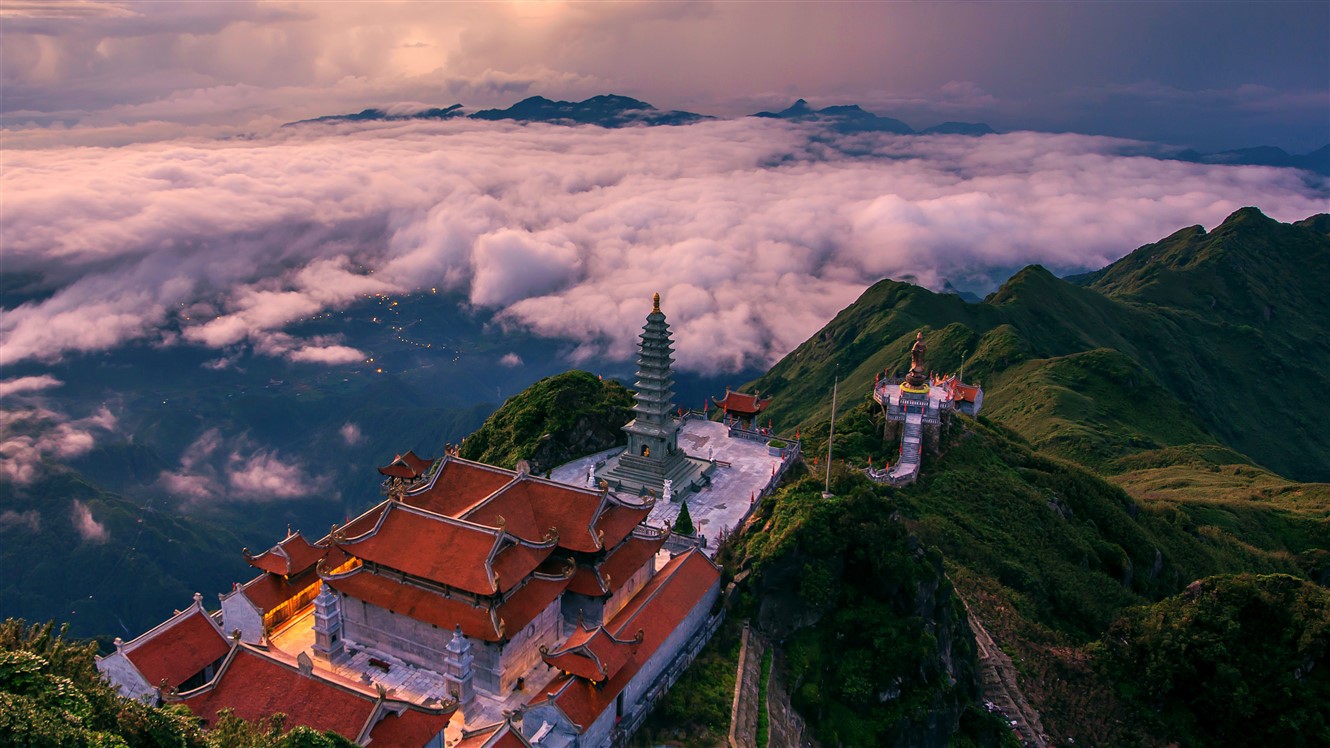 Thác mây, suối băng và nhiều điều kỳ thú chưa biết về Fansipan trong mùa đông - Ảnh 3.