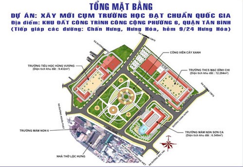 Dự án xây trường học công lập ở khu vườn rau Tân Bình: Cần hợp tác, tuân thủ luật