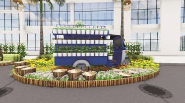 Hoa v&agrave; Cuộc sống &ndash; chủ đề của Hội chợ hoa xu&acirc;n Ph&uacute; Mỹ Hưng 2019 - Ảnh 3.
