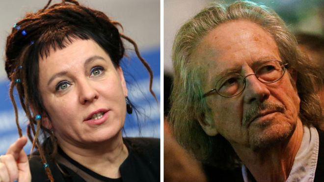 Trao cùng lúc hai giải Nobel Văn học năm 2018 và 2019