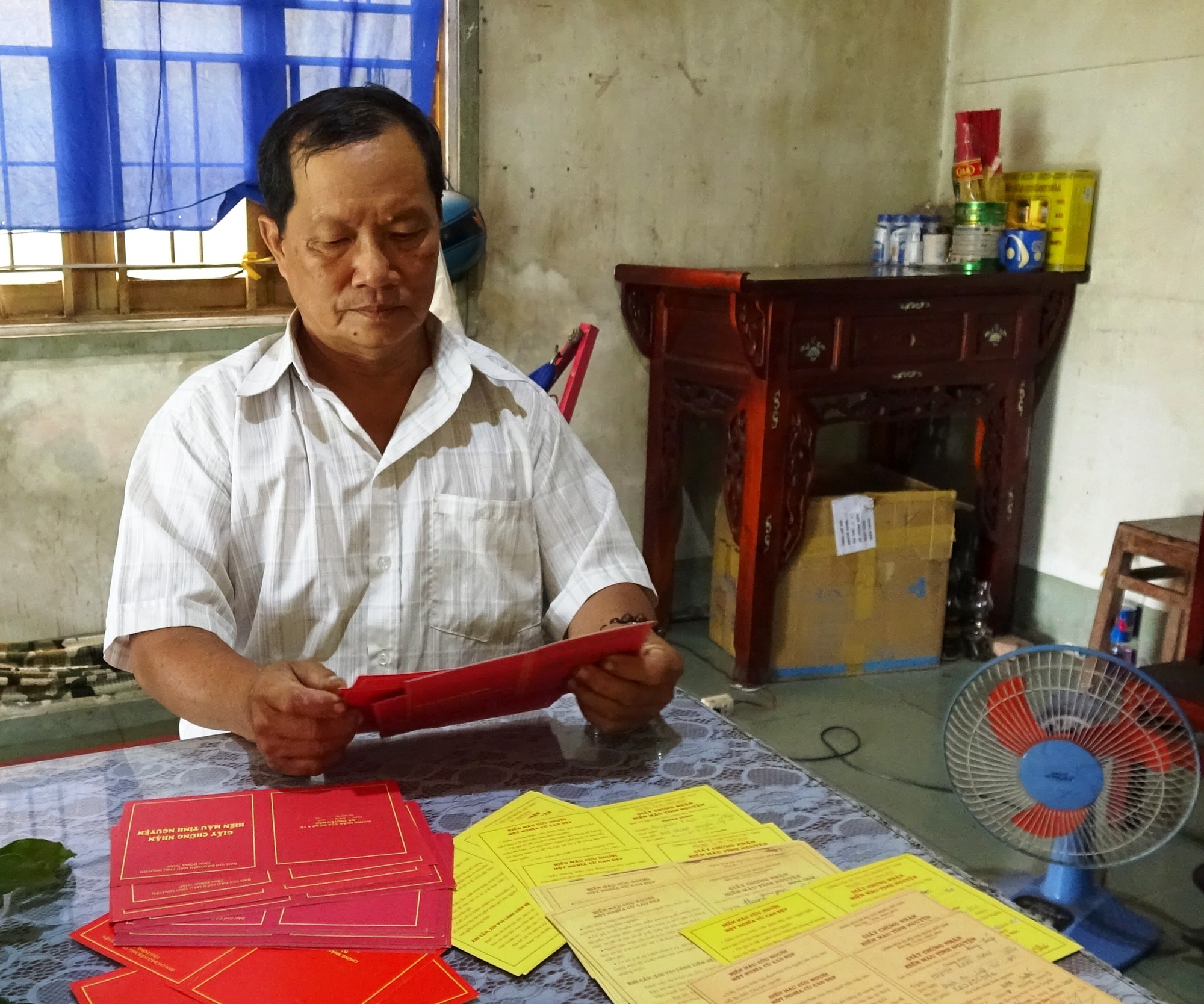 Người đảng viên đạt kỷ lục hiến máu cứu người - Ảnh 1.