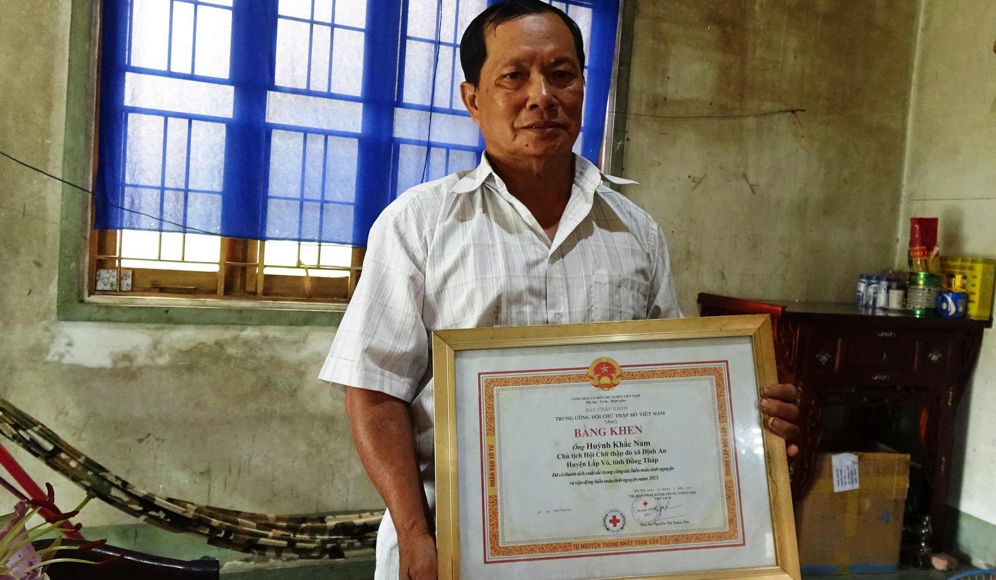 Người đảng viên đạt kỷ lục hiến máu cứu người