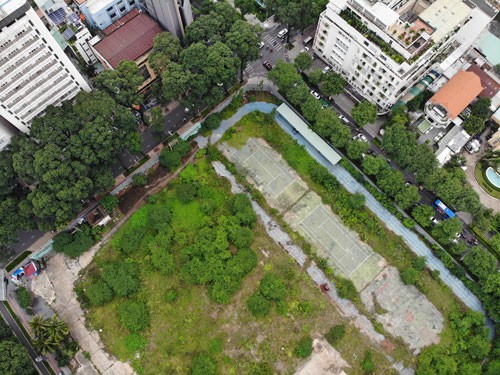 Long đong số phận Nhà Thi đấu Phan Đình Phùng - Ảnh 1.