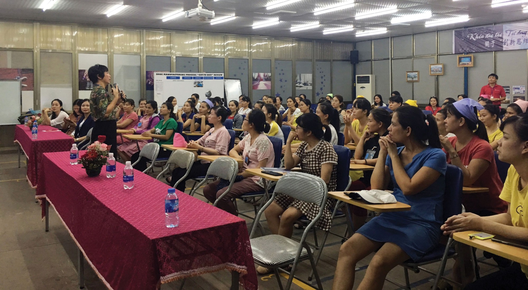 Hải Phòng: Truyền thông về chăm sóc sức khỏe cho nữ công nhân