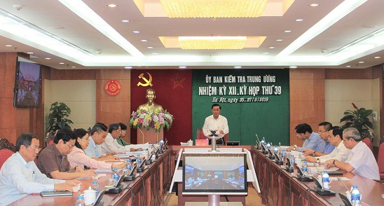 Ủy ban Kiểm tra Trung ương có 4 tân ủy viên
