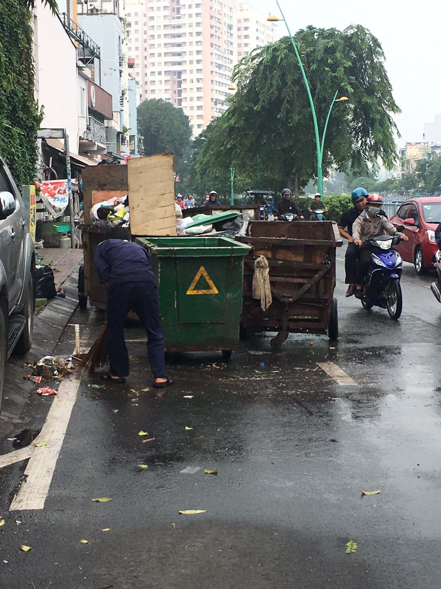 Ám ảnh các điểm tập kết rác