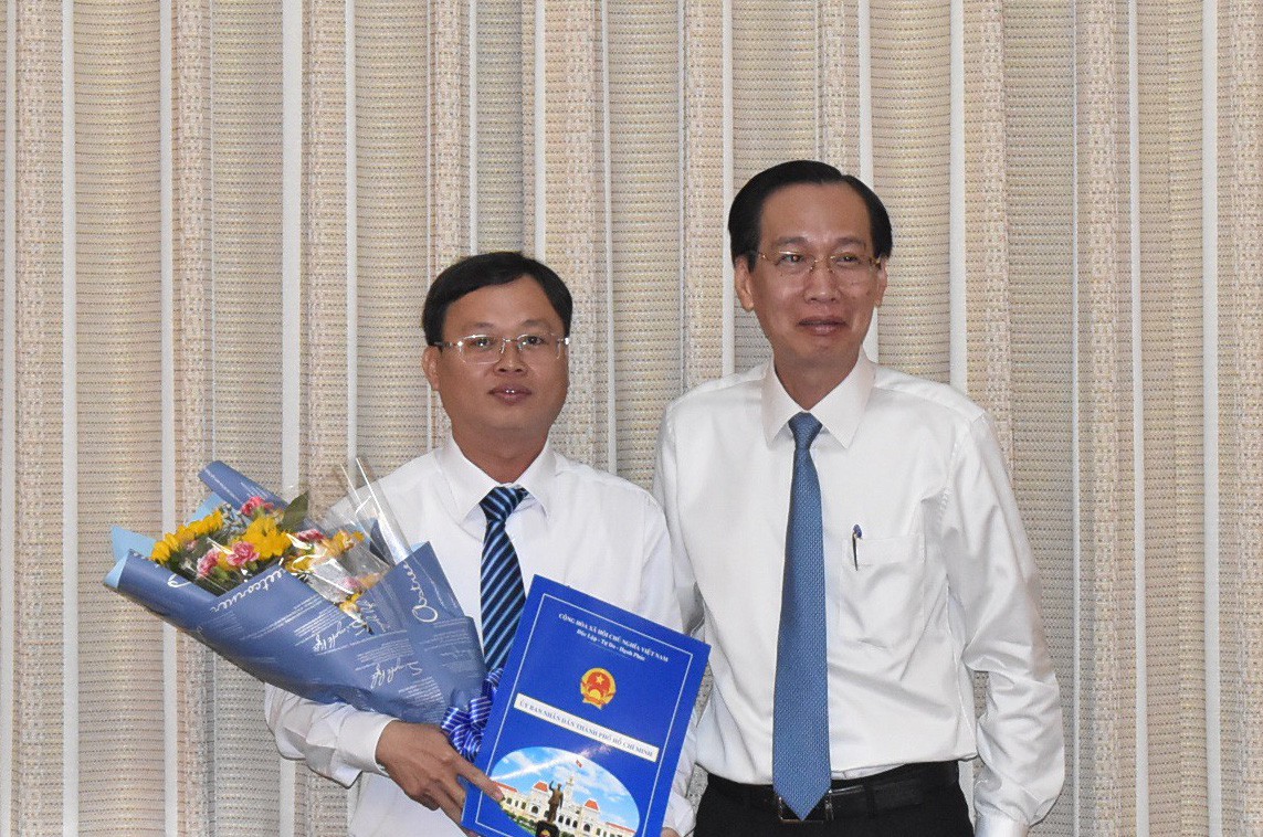 UBND TP HCM bổ nhiệm 2 lãnh đạo cấp sở