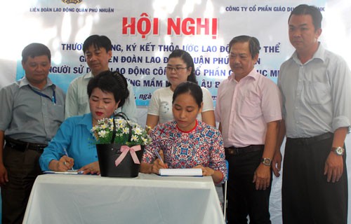 Người lao động được chăm lo tốt hơn khi có thỏa ước