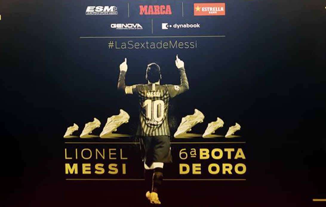 Nhận Chiếc gi&agrave;y v&agrave;ng thứ 6, Messi tri &acirc;n hai nh&acirc;n vật đặc biệt - Ảnh 10.