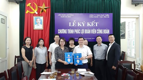 Hà Nội: Hợp tác nâng cao phúc lợi cho đoàn viên