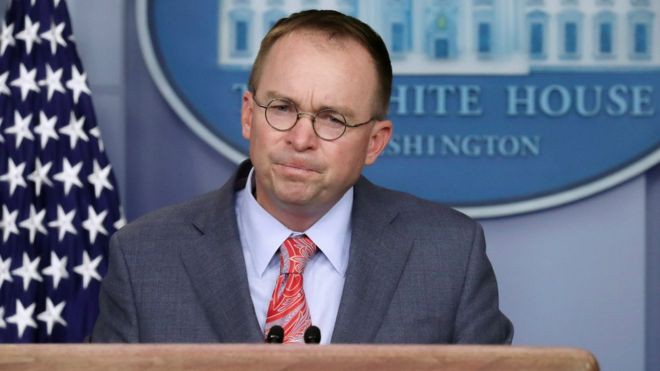 Nhà Trắng thừa nhận ông Trump dùng viện trợ gây sức ép lên Ukraine